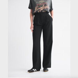 Abercrombie & Fitch Black Wide Leg Pants